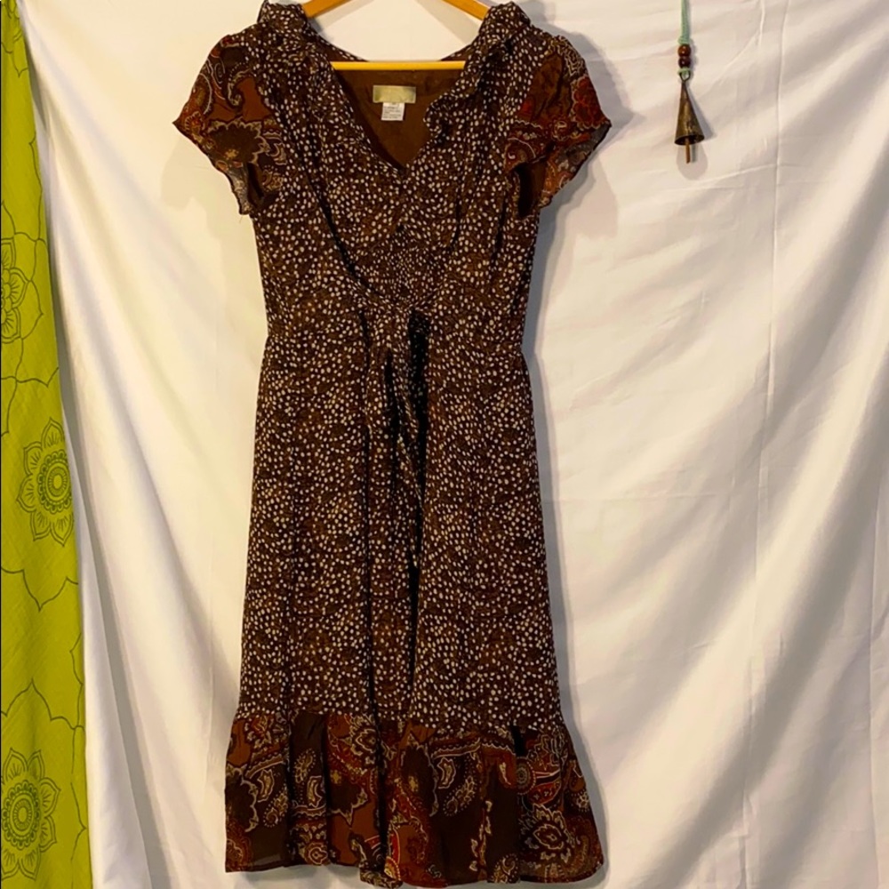 ‼️SALE‼️The Territory Ahead silk cottagecore dress